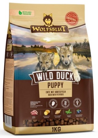 Wolfsblut Wolfsblut Dog Wild Duck Puppy - kaczka i ziemniaki 1kg