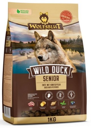 Wolfsblut Wolfsblut Dog Wild Duck Senior - kaczka i ziemniaki 1kg