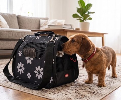 Zolux Zolux Nomad Torba transportowa L flower dla psa