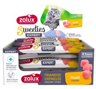 Zolux Zolux Sweeties Kremowy przysmak dla kota - kurczak 14g