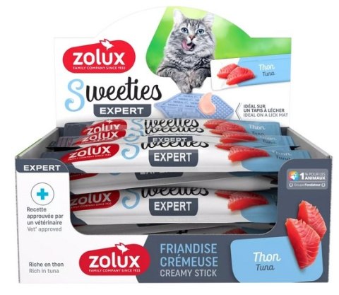 Zolux Zolux Sweeties Kremowy przysmak dla kota - tuńczyk 14g