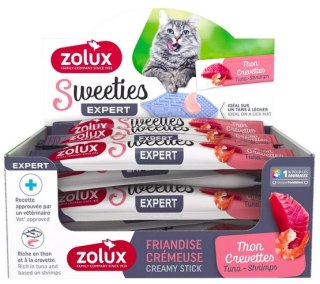 Zolux Zolux Sweeties Kremowy przysmak dla kota - tuńczyk i krewetka 14g