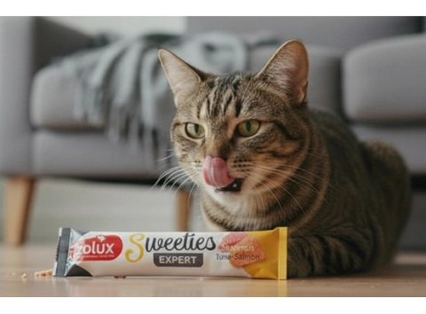 Zolux Zolux Sweeties Kremowy przysmak dla kota - tuńczyk i łosoś 14g