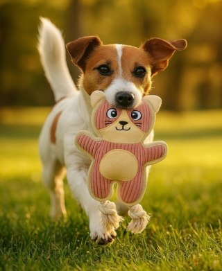 Zolux Zolux Zabawka dla psa Kot Buddy różowy 29cm