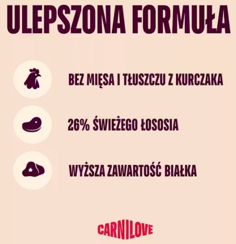 Carnilove Carnilove Cat Active Salmon & Turkey Kittens - łosoś i indyk 400g