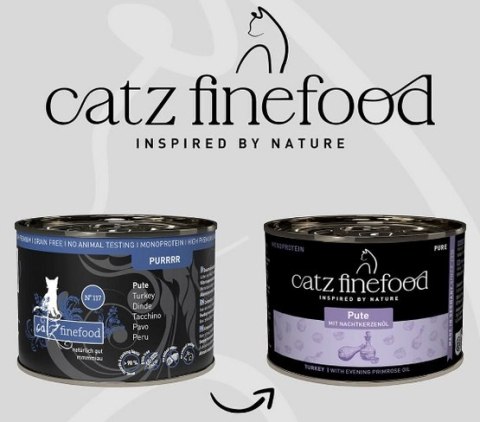 Catz Finefood Catz Finefood Purrrr N.117 Indyk puszka 200g