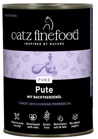 Catz Finefood Catz Finefood Purrrr N.117 Indyk puszka 400g