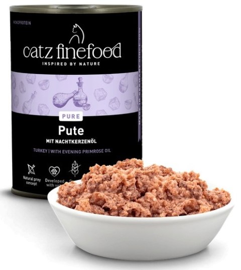 Catz Finefood Catz Finefood Purrrr N.117 Indyk puszka 400g