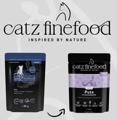 Catz Finefood Catz Finefood Pure Indyk (Purrrr N.117) saszetka 85g