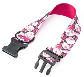 Chaba CHABA Obroża regulowana Bull Story IV L/XL Peony