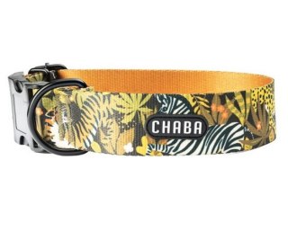 Chaba CHABA Obroża regulowana Bull Story IV M/L Jungle