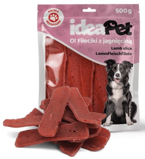 IdeaPet IdeaPet Fileciki z jagnięciną 500g
