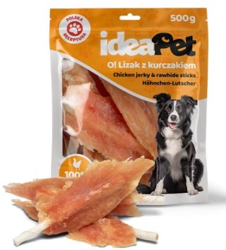 IdeaPet IdeaPet Lizak z kurczakiem 500g