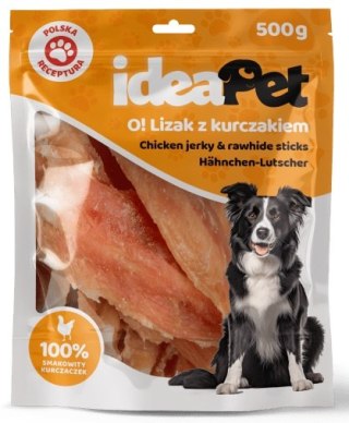 IdeaPet IdeaPet Lizak z kurczakiem 500g