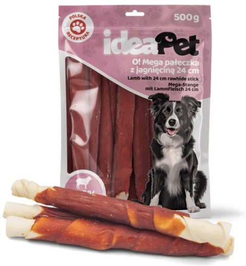 IdeaPet IdeaPet Mega pałeczka z jagnięciną 500g