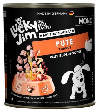 Lucky Jim Lucky Jim Mono Adult Indyk puszka 800g