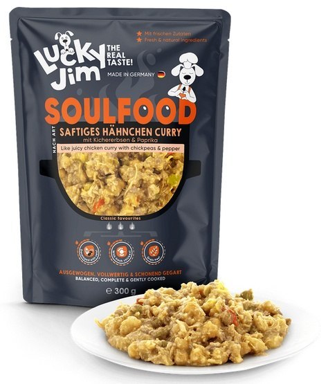 Lucky Jim Lucky Jim SoulFood Kurczak Curry 300g