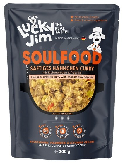 Lucky Jim Lucky Jim SoulFood Kurczak Curry 300g