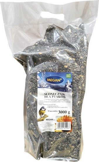 Megan Megan Słonecznik dla dzikich ptaków worek 15kg [ME167]