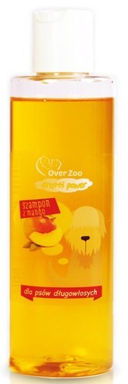 Over Zoo Over Zoo Frutti Power Szampon o zapachu mango - psy długowłose 200ml