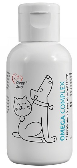 Over Zoo Over Zoo Omega Complex 50ml Suplement diety - poprawa sierści i skóry