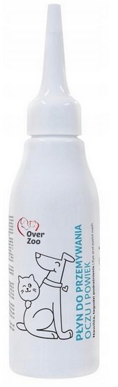 Over Zoo Over Zoo Płyn do przemywania oczu powiek dla kota i psa 75ml