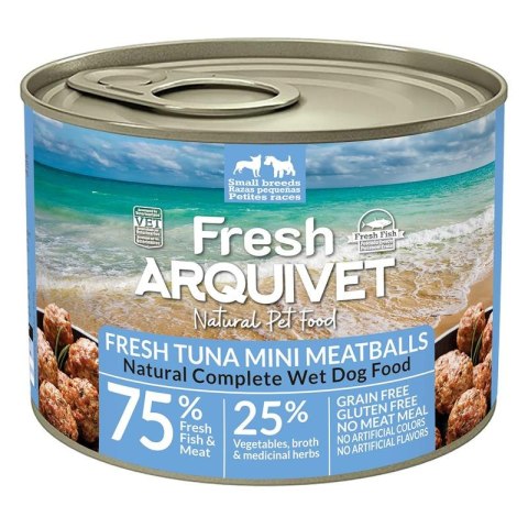 [Zestaw] Arquivet Fresh MINI klopsiki z tuńczykiem, dynią i szpinakiem 6x200g Arquivet Fresh