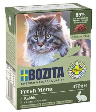 Bozita Bozita z Królikiem kawałki w galaretce kartonik 370g