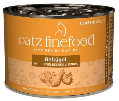 Catz Finefood Catz Finefood Classic Drób (N.03) puszka 200g