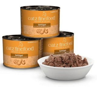 Catz Finefood Catz Finefood Classic Drób (N.03) puszka 200g