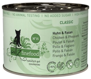 Catz Finefood Catz Finefood Classic Kurczak i Bażant (N.15) puszka 200g