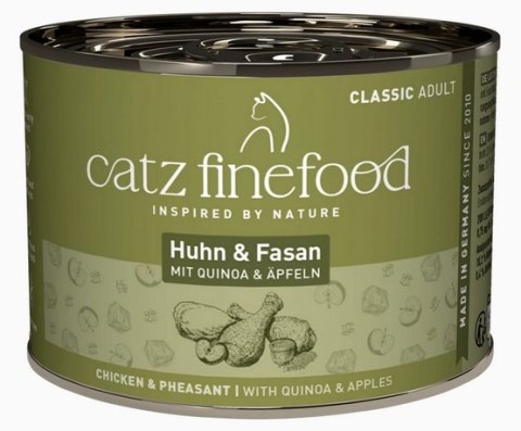 Catz Finefood Catz Finefood Classic Kurczak i Bażant (N.15) puszka 200g