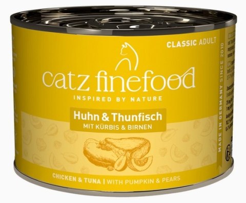 Catz Finefood Catz Finefood Classic N.25 Kurczak i Tuńczyk puszka 200g