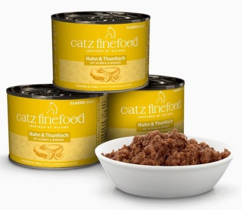 Catz Finefood Catz Finefood Classic N.25 Kurczak i Tuńczyk puszka 200g