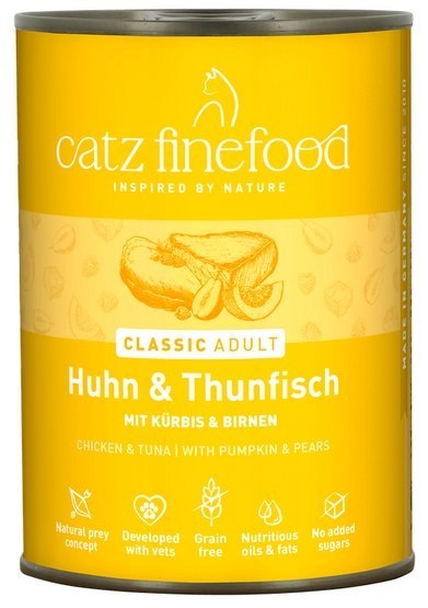 Catz Finefood Catz Finefood Classic N.25 Kurczak i Tuńczyk puszka 400g