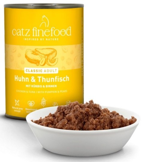 Catz Finefood Catz Finefood Classic N.25 Kurczak i Tuńczyk puszka 400g