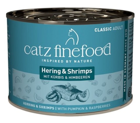 Catz Finefood Catz Finefood Classic Śledź i Krewetki (N.13) puszka 200g