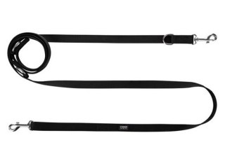 Chaba CHABA Smycz taśma regulowana S 10mm/260cm czarna