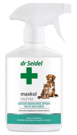 Dr Seidel Dr Seidel Maskol Enzym - Płyn maskujący zapach moczu zwierząt - spray 300ml