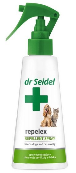 Dr Seidel Dr Seidel Repelex - Płyn utrzymujący psy i koty z daleka 100ml