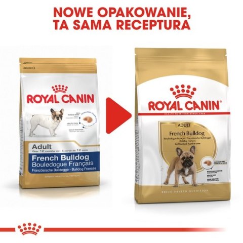 Royal Canin Breed Royal Canin French Bulldog Adult karma sucha dla psów dorosłych rasy buldog francuski 3kg