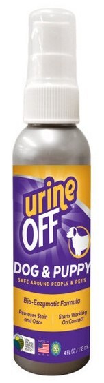 Urine Off Urine Off Dog & Puppy Odor & Stain Remover - do usuwania plam moczu 118ml