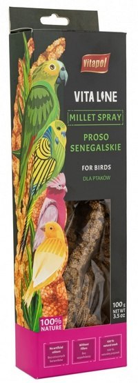 Vitapol Vitapol Proso senegalskie 3 kłosy / opakowanie 100g [2000]