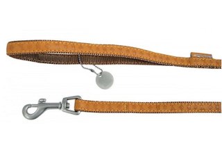 Zolux Zolux Smycz Mac Leather 20mm/1.2m Żółta [522020JA]