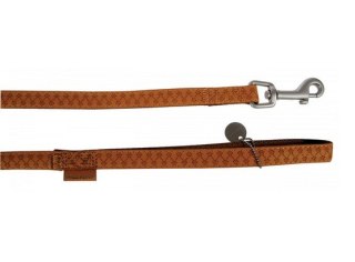 Zolux Zolux Smycz Mac Leather 20mm/1.2m Żółta [522020JA]