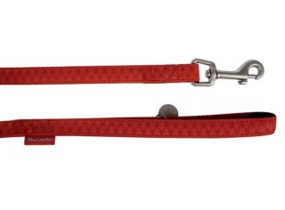 Zolux Zolux Smycz Mac Leather 25mm/1.2m Czerwona [522025RO]