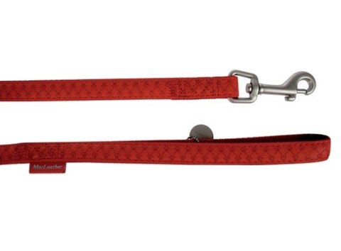 Zolux Zolux Smycz Mac Leather 25mm/1.2m Czerwona [522025RO]