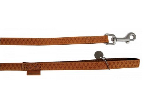 Zolux Zolux Smycz Mac Leather 25mm/1.2m Żółta [522025JA]