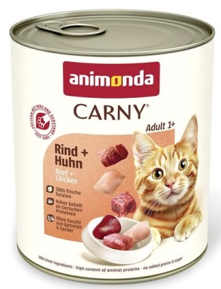 Animonda Carny Animonda Carny Adult Wołowina + Kurczak puszka 800g