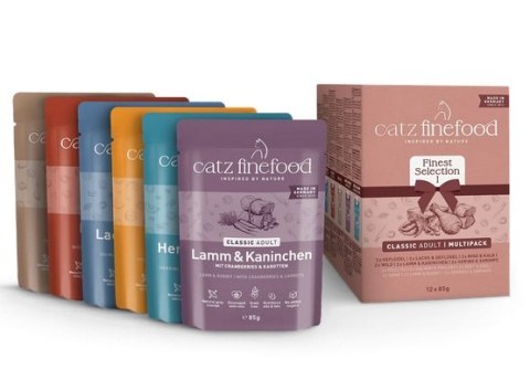 Catz Finefood Catz Finefood Classic Finest Selection I saszetki multipack 12x85g